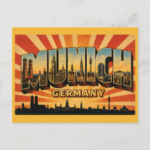 München Deutschland Frauenkirche Postkarte
