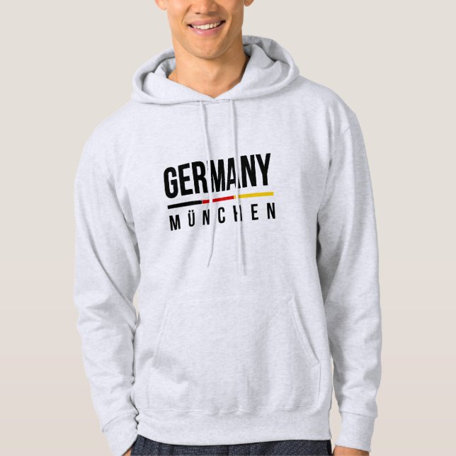 München Deutschland Hoodie (Vorderseite)