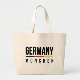 München Deutschland Jumbo Stoffbeutel