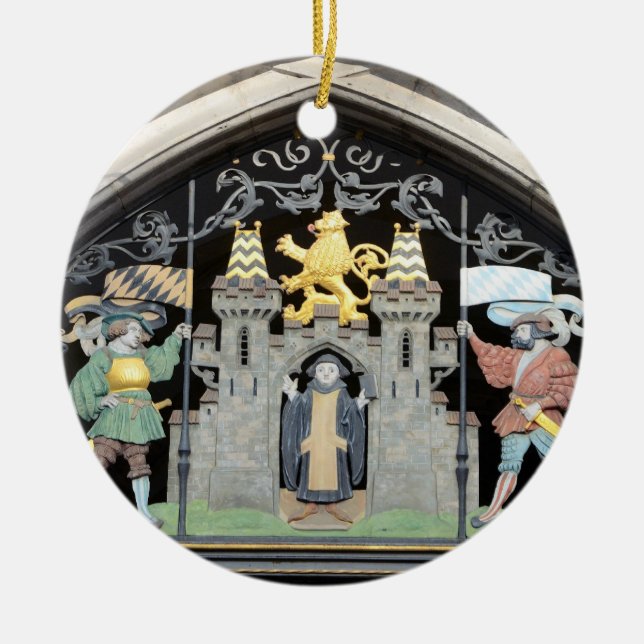 München, Deutschland Keramikornament (Vorne)