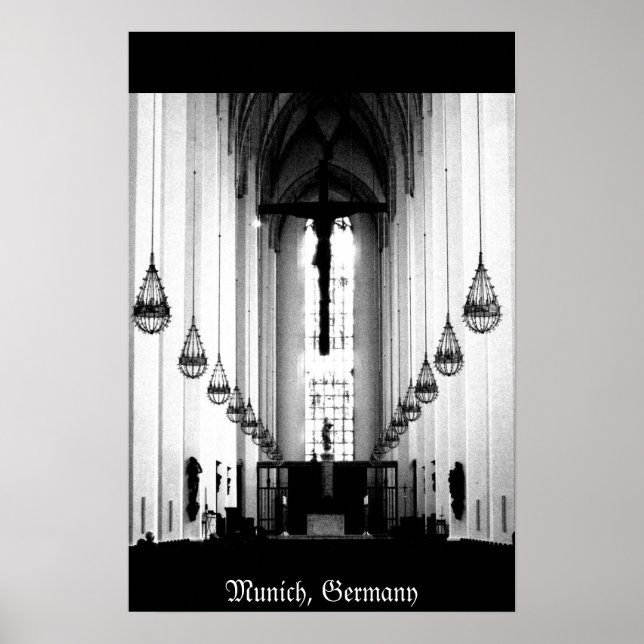 München, Deutschland Poster (Vorne)