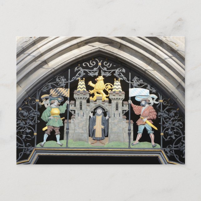 München, Deutschland Postkarte (Vorderseite)