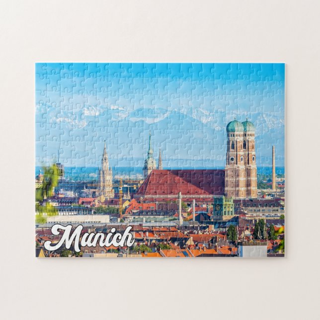 München, Deutschland Puzzle (Horizontal)