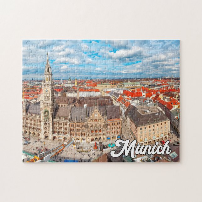 München, Deutschland Puzzle (Horizontal)