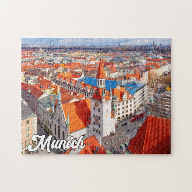 München, Deutschland Puzzle (Horizontal)