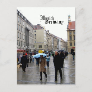 München Deutschland Reisen Souvenir Postkarte