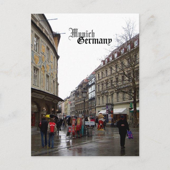 München Deutschland Reisen Souvenir Postkarte (Vorderseite)