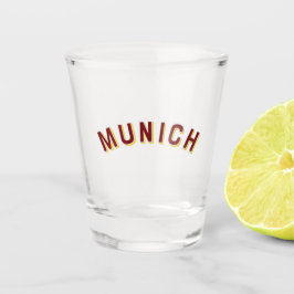 München, Deutschland Vintag Arch Schnapsglas