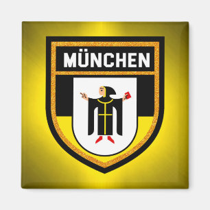 München Flag Magnet