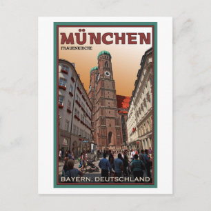 München - Frauenkirche Postkarte