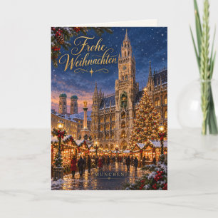 München Frohe Weihnachten