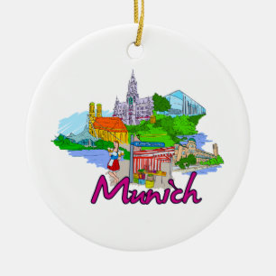 München - Germany.png Keramik Ornament