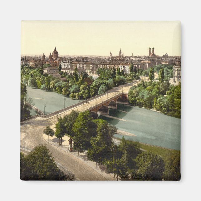 München I, Bayern, Deutschland Magnet (Vorne)