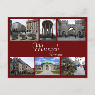 München Leimstadt Postkarte