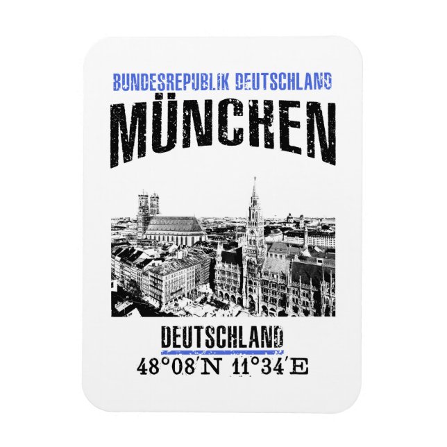 München Magnet (Vertikal)