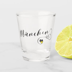 München München Herzliche Tasse, Bayern Schnapsglas