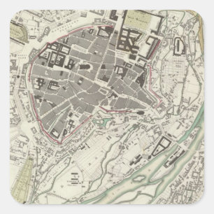 München München Quadratischer Aufkleber