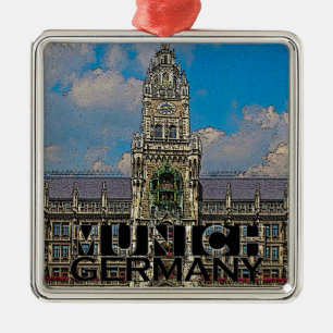 München Ornament Aus Metall