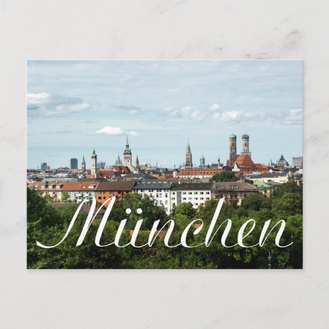 München Postkarte (Vorderseite)