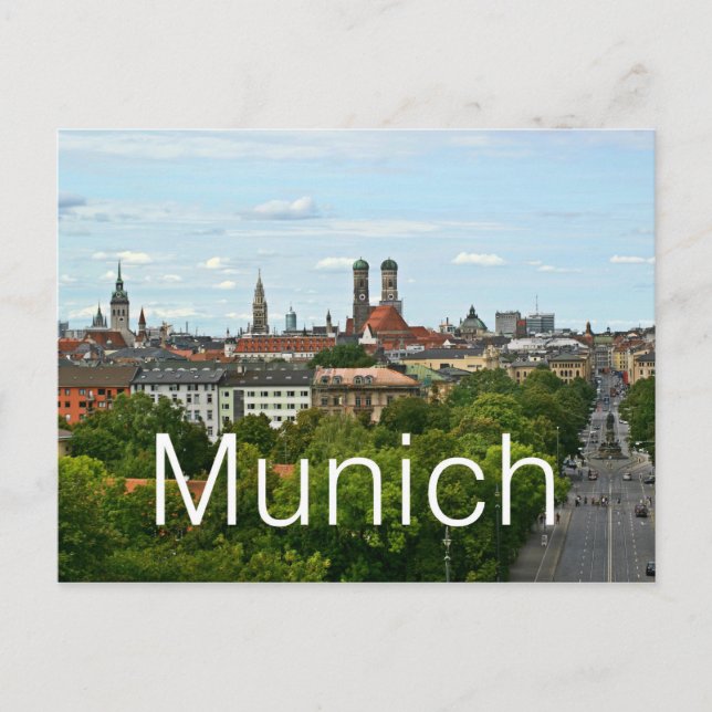 München Postkarte (Vorderseite)