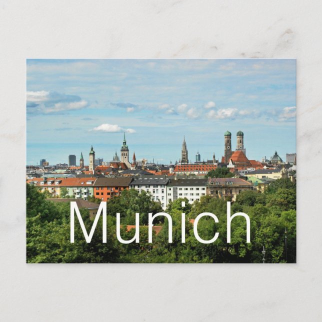 München Postkarte (Vorderseite)