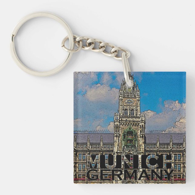 München Schlüsselanhänger (Vorderseite)