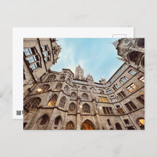 Münchener Postkarte, Rathaus-Glockenspiel, Postkarte