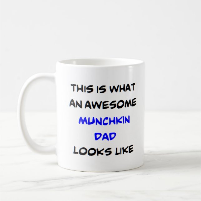 Munchkin Papa, phantastisch Kaffeetasse (Links)