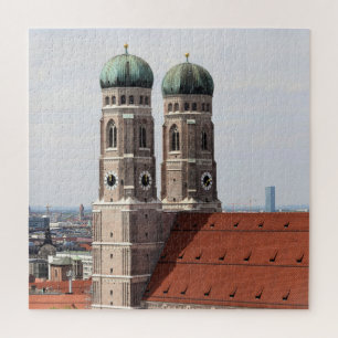 Münchner Dom - Deutschland - 20x20 -676 Stk. Puzzle