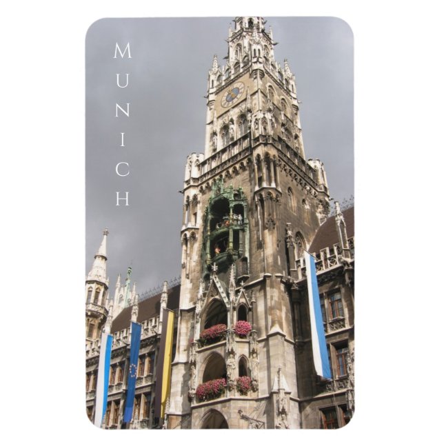 Münchner Kathedrale Magnet (Vertikal)