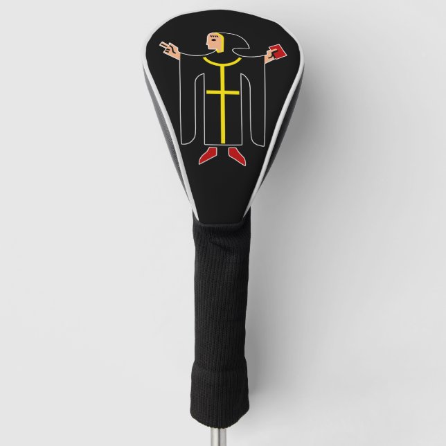 Münchner Wappen Golf Headcover (Vorderseite)