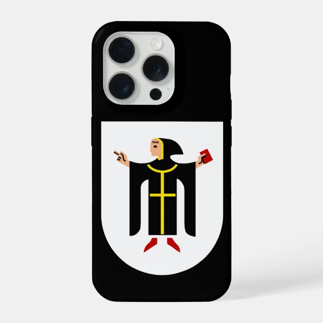 Münchner Wappen iPhone Hülle (Rückseite)