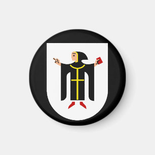Münchner Wappen Magnet