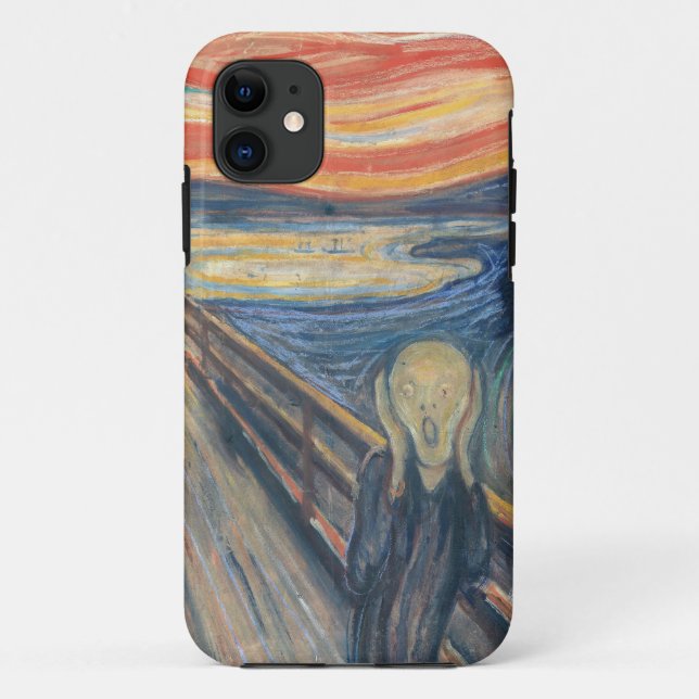 Munchs Der Schrei Case-Mate iPhone Hülle (Rückseite)