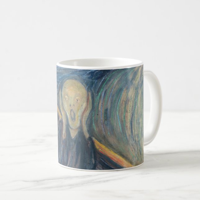 Munchs Der Schrei Kaffeetasse (VorderseiteRechts)