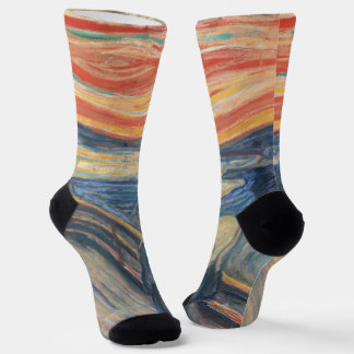 Munchs Der Schrei Socken