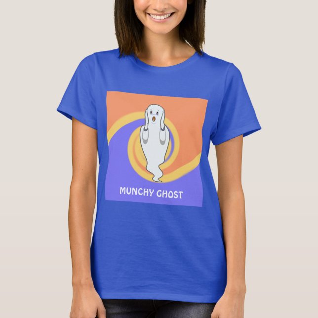 Munchy Ghost T-Shirt (Vorderseite)
