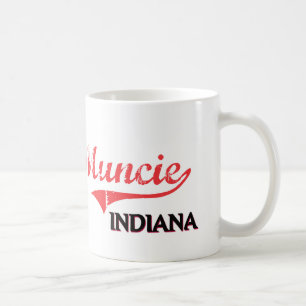 Muncie Indiana Stadt-Klassiker Tasse