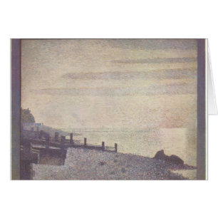 Mund Georges Seurat- der Seines bei Honfleur