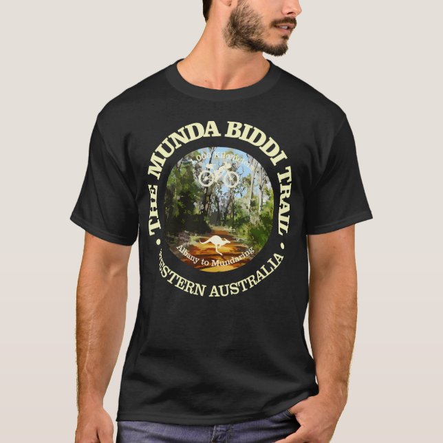 Munda Biddi Trail (Radweg C) T-Shirt (Vorderseite)