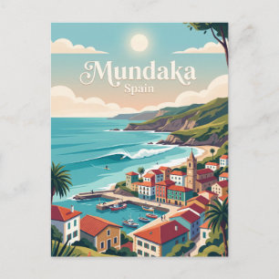 Mundaka Spanien Postkarte