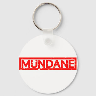 Mundane Briefmarke Schlüsselanhänger
