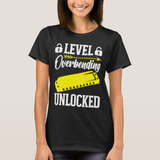 Mundharmonikaspieler-Level freigeschaltet T-Shirt