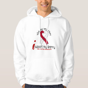 MUNDkrebs stütze ich meine Oma Hoodie