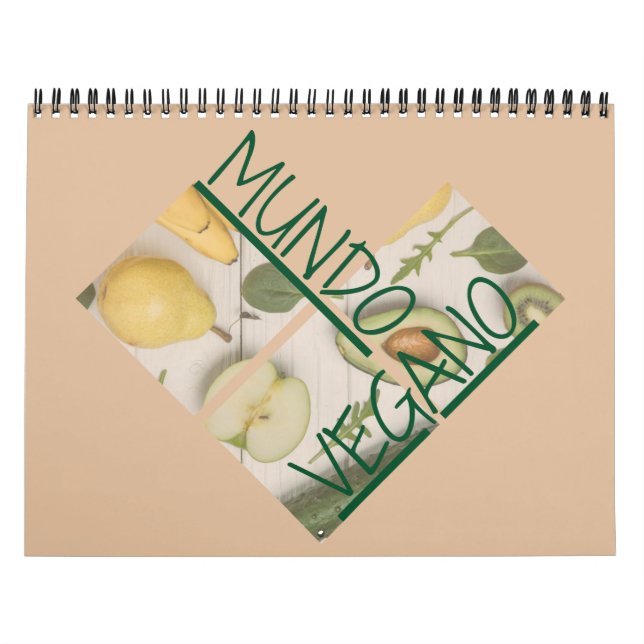 Mundo vegano | Vegan world Kalender (Titelbild)