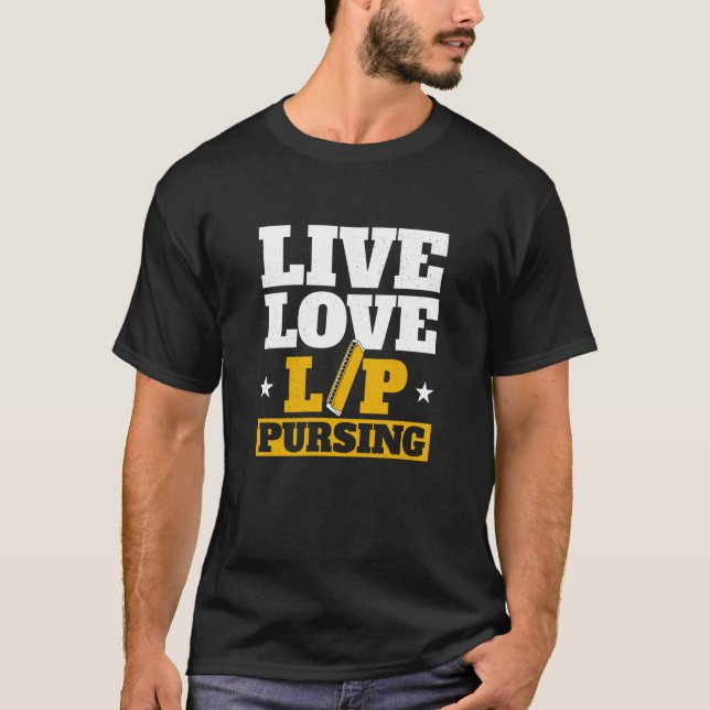 Mundorgan Harmonica Player 13 T-Shirt (Vorderseite)