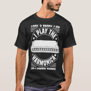 Mundorgel Harmonicus & Harmonica Player T-Shirt