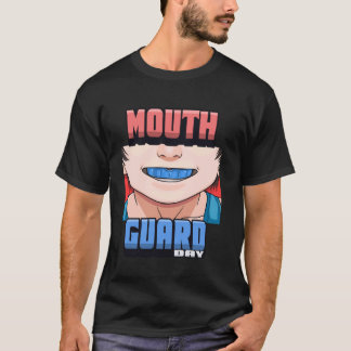 Mundschutz Tag Schützen Sie Ihre Zähne Mundschutz  T-Shirt