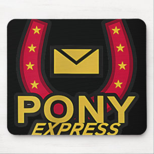 Mundspüler Pony Eye Art für Horror Fans Mousepad