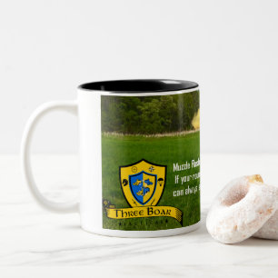 Mündungs-Blitz: Wenn Ihre Runde sie ........ Zweifarbige Tasse